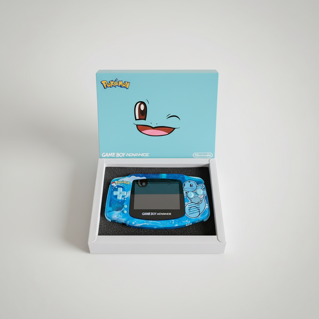 Squirtle Gameboy Advance Console (IPS) — Game Boy Advance 5