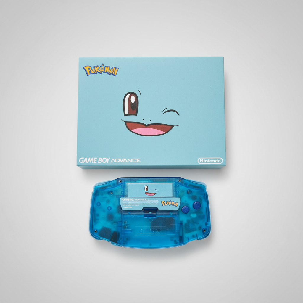 Squirtle Gameboy Advance Console (IPS) — Game Boy Advance 7