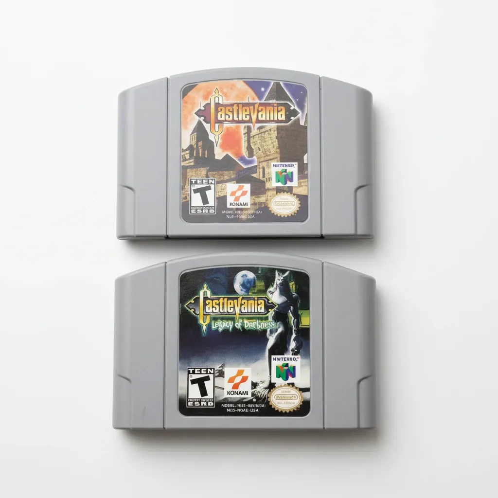 Castlevania & Castlevania Legacy of Darkness — Complete Bundle (Cartridges Only) for Nintendo 64