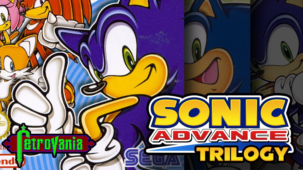 Sonic Advance 1, 2 & 3 for Gameboy Advance (GBA) 6