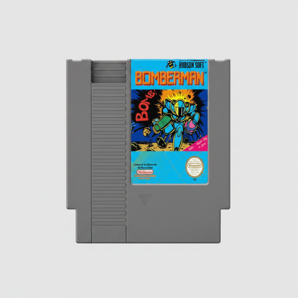 Bomberman 1 & 2 (NES Game Cartridges) 5