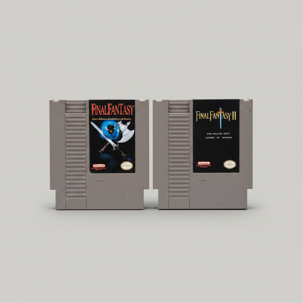 ​Final Fantasy 1 & 2 for NES!