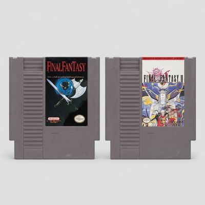 Final Fantasy 1 & 2 – Nintendo Entertainment System (NES) FF RPG Games