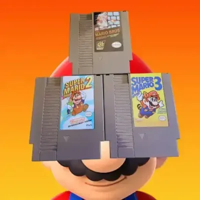 Super Mario Bros 1, 2 &amp; 3 Games (NES)