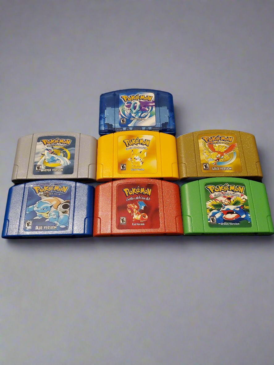 Pokemon — Complete Bundle (Cartridges Only) for Nintendo 64