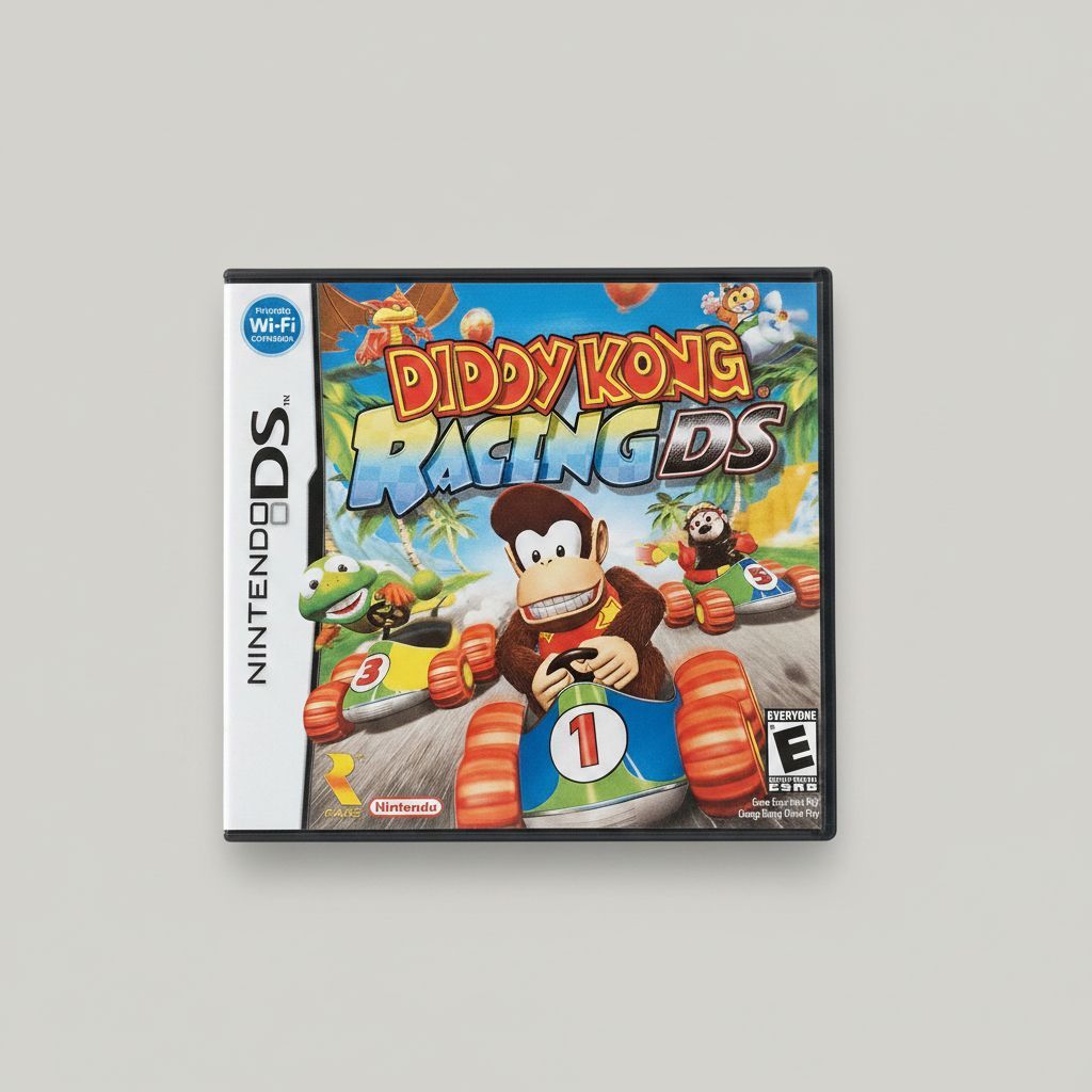 Diddy Kong Racing DS — Game & Box for Nintendo DS