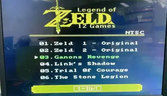Zelda Super 12 in 1 for NES 2
