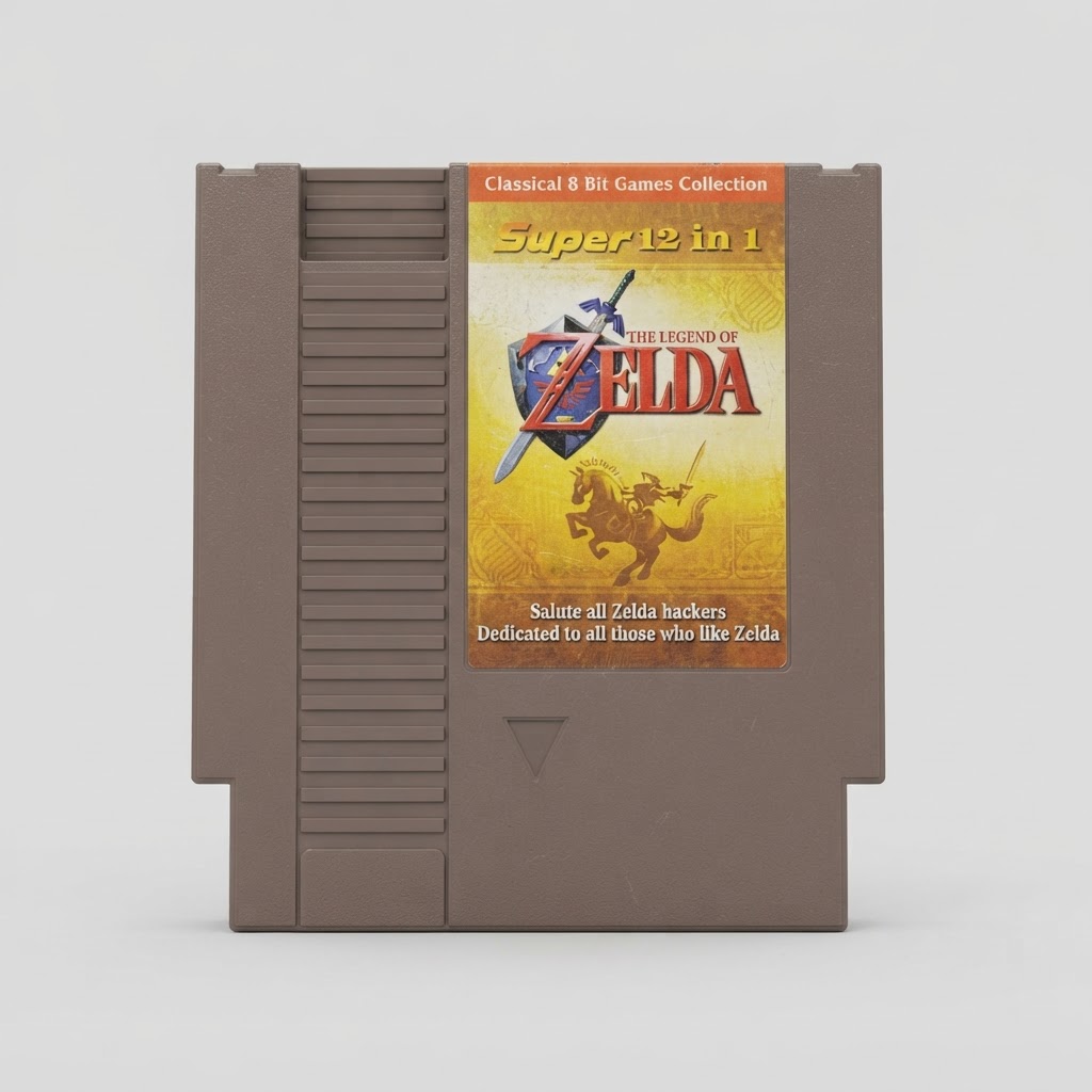 Zelda Super 12 in 1 – Nintendo Entertainment System (NES) Action Adventure Game