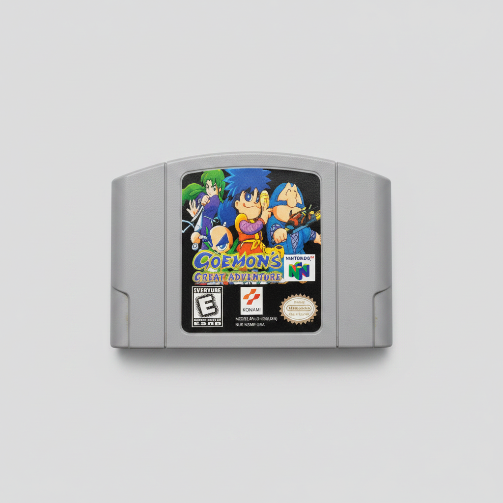 Goemon's Great Adventure for Nintendo 64!