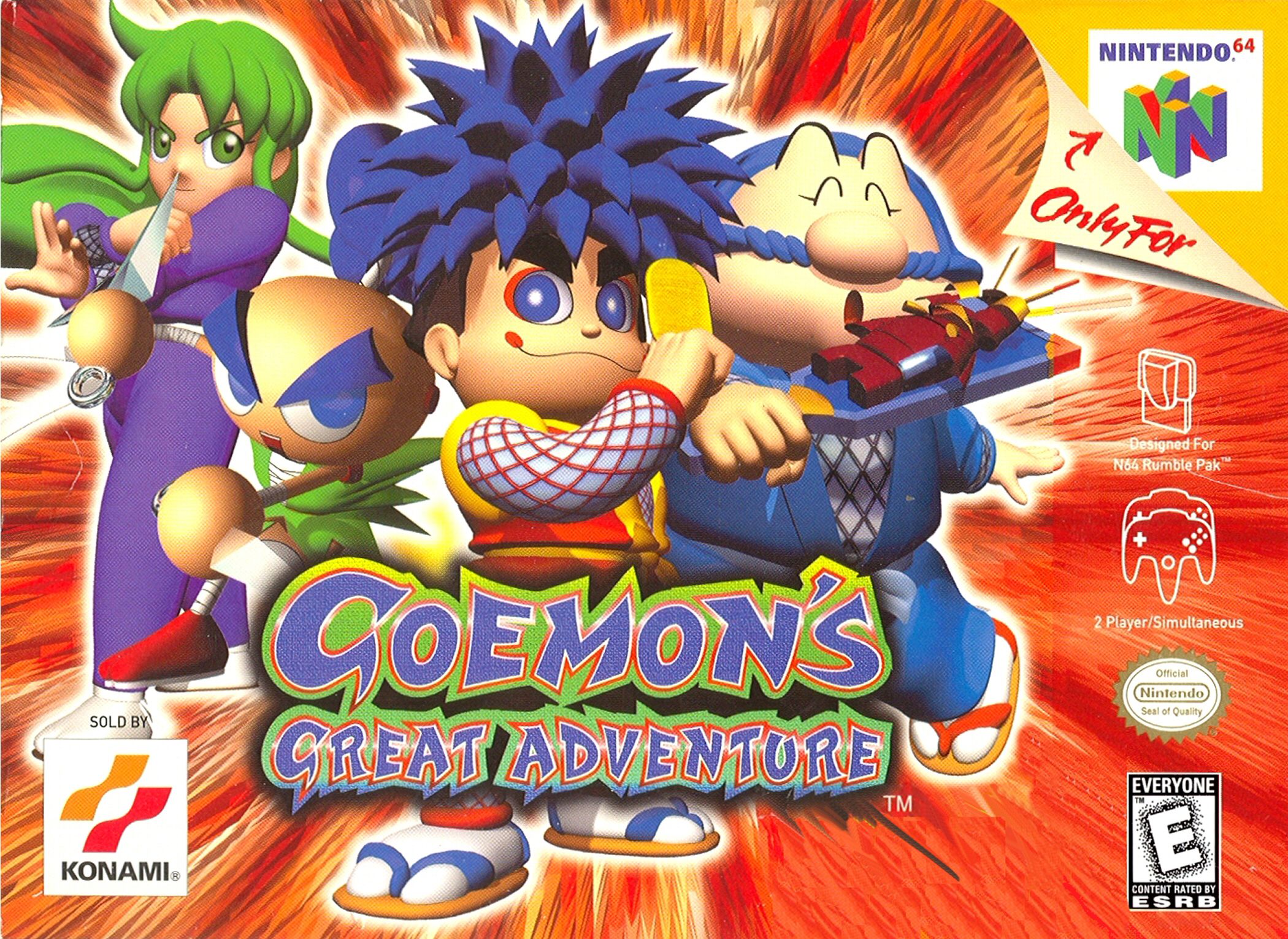 Goemon's Great Adventure – Nintendo 64 (N64) Action-Platformer Game (N64) — photo 3 of 4