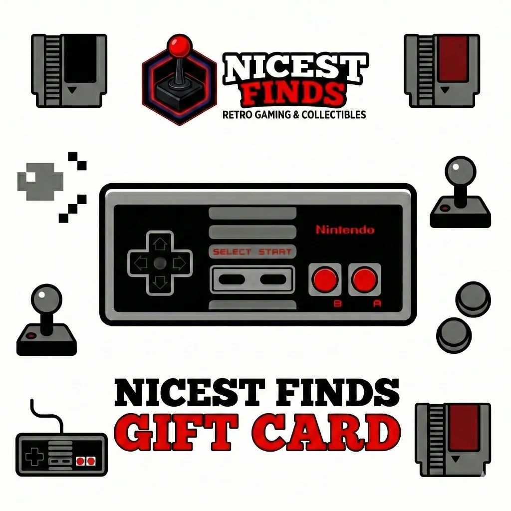 NicestFinds Retro Gaming Store Gift Card