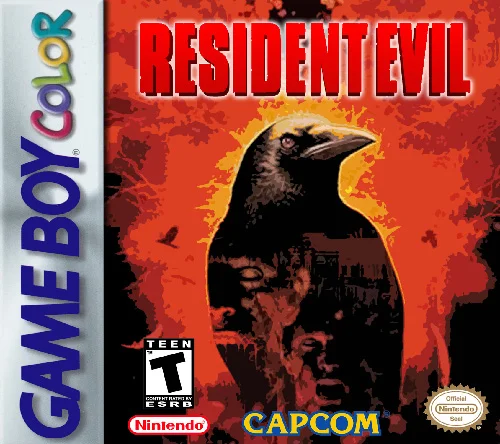 Resident Evil – Nintendo Game Boy Color (GBC) Survival Horror Game front cover art
