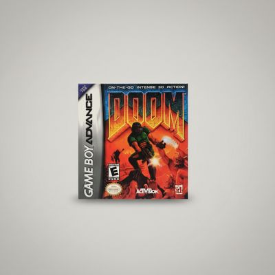 Doom Gameboy Advance - Game & Box