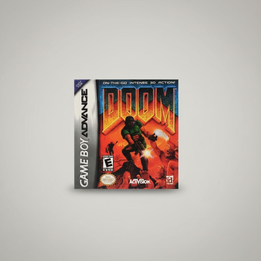 Doom 1 Gameboy Advance — Game & Box for Gameboy Advance (GBA)