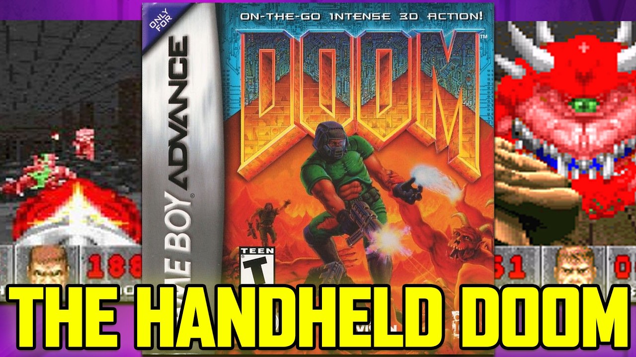 Doom 1 Gameboy Advance (GBA) 6