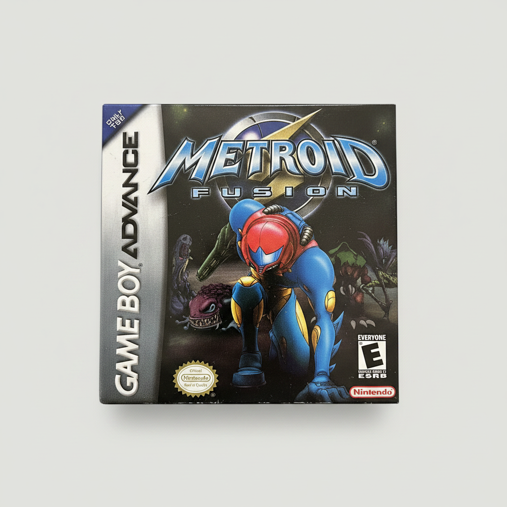 Metroid Fusion Gameboy Advance Game (GBA)