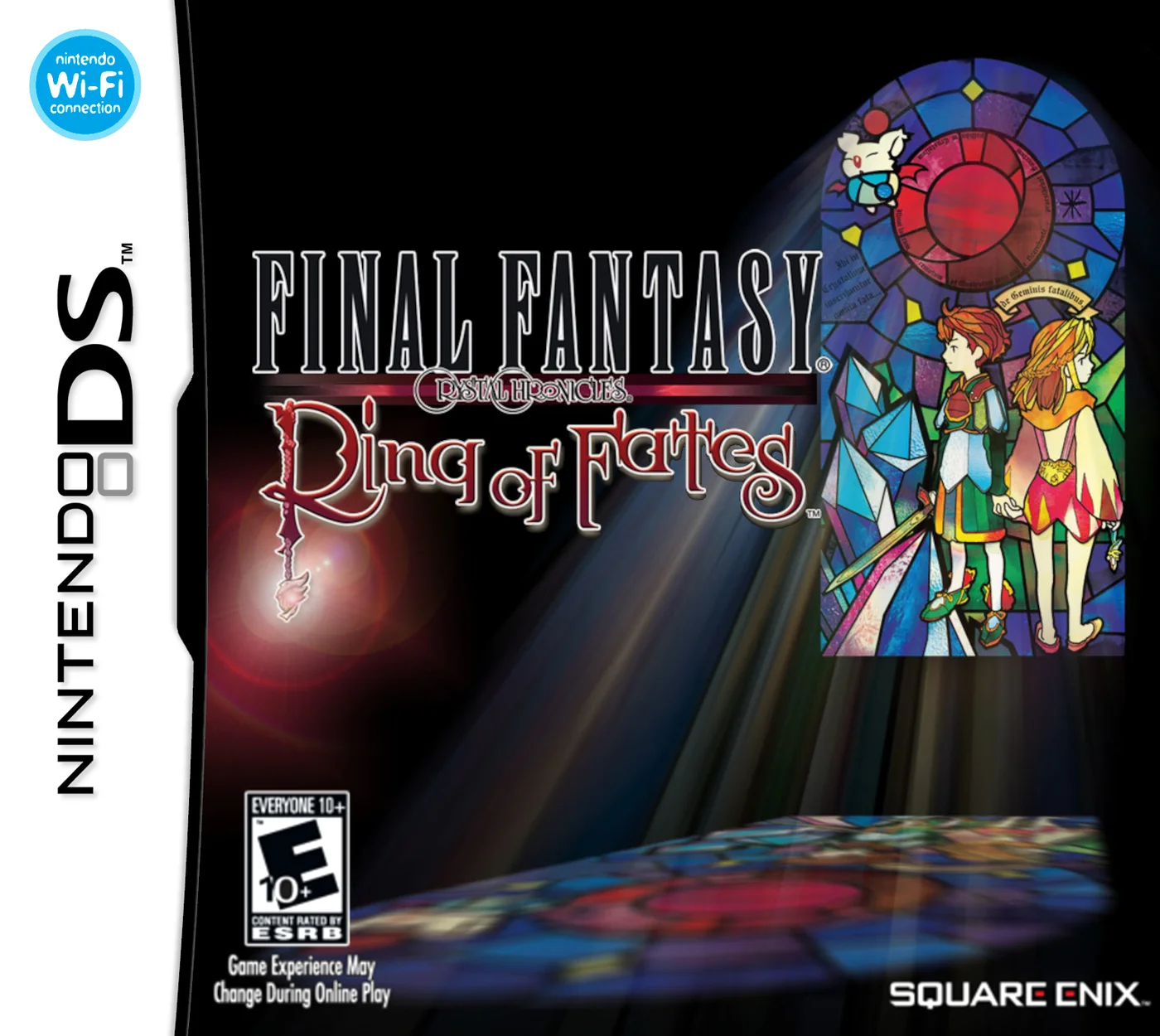 Final Fantasy Crystal Chronicles: Ring of Fates – Nintendo DS (NDS) RPG Game front cover art
