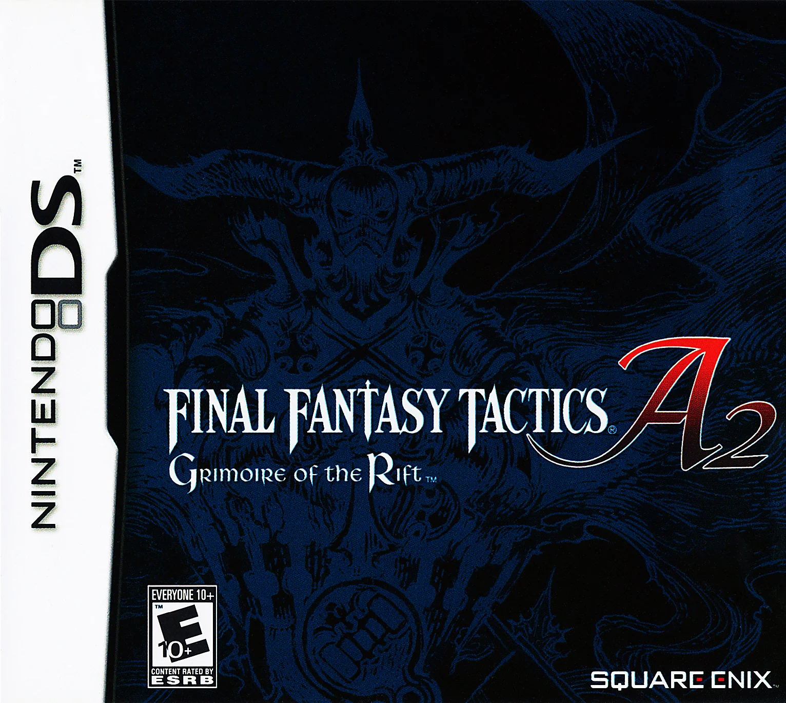 FF Final Fantasy Tactics A2: Grimoire of the Rift – Nintendo DS (NDS) Strategy Game front cover art