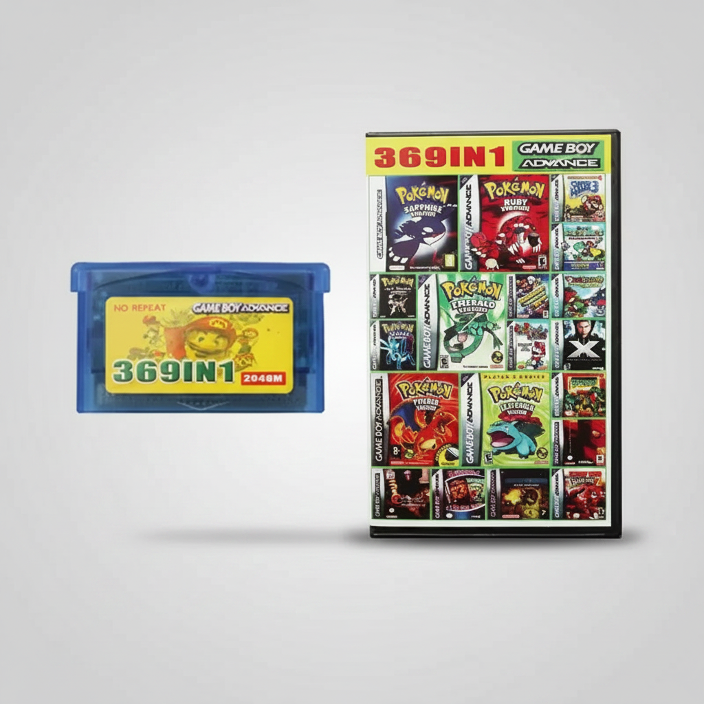 Game Boy Advance 369 in 1 Game – Pokémon, Mario, Zelda & More  2