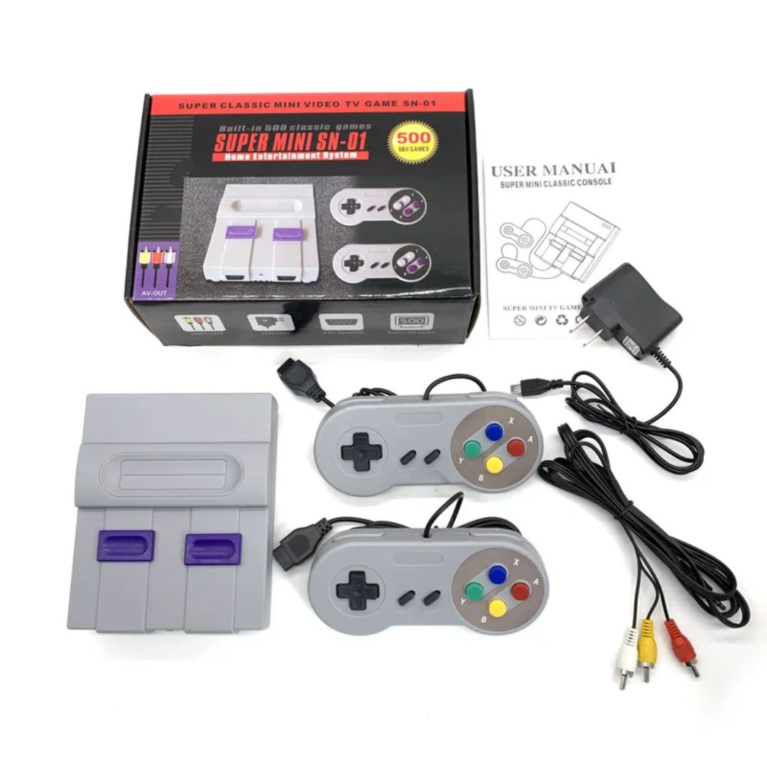 Super SNES Mini Console 500 games