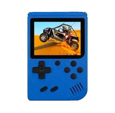 Gameboy All in 1 Console – 400 Classic Games, TV Output & 2-Player — Plug & Play Console — Blue