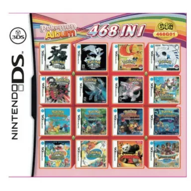 Pokemon 468 in 1 Combo Game - Nintendo DS 2
