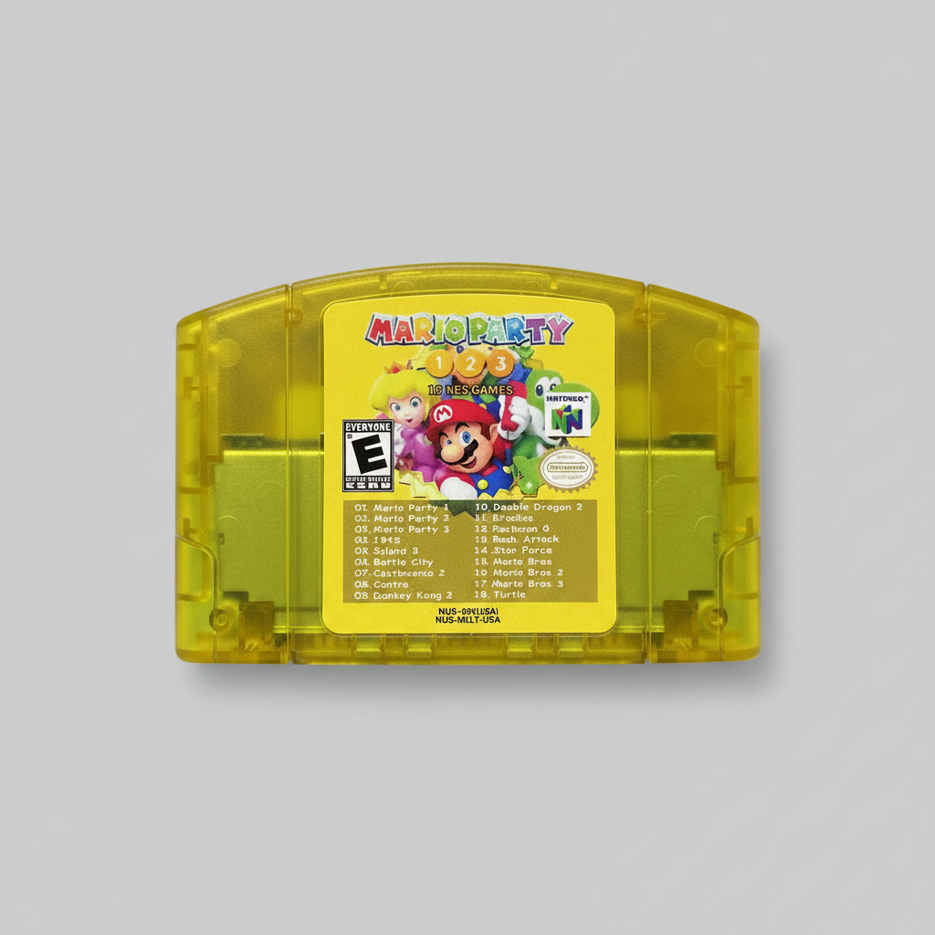 Mario Party 1-2-3 Combo Game Cartridge – N64 Collection! 2
