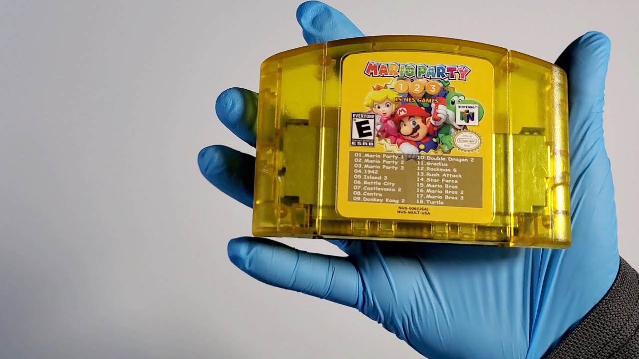 Mario Party 1-2-3 Combo Game Cartridge – N64 Collection! 5