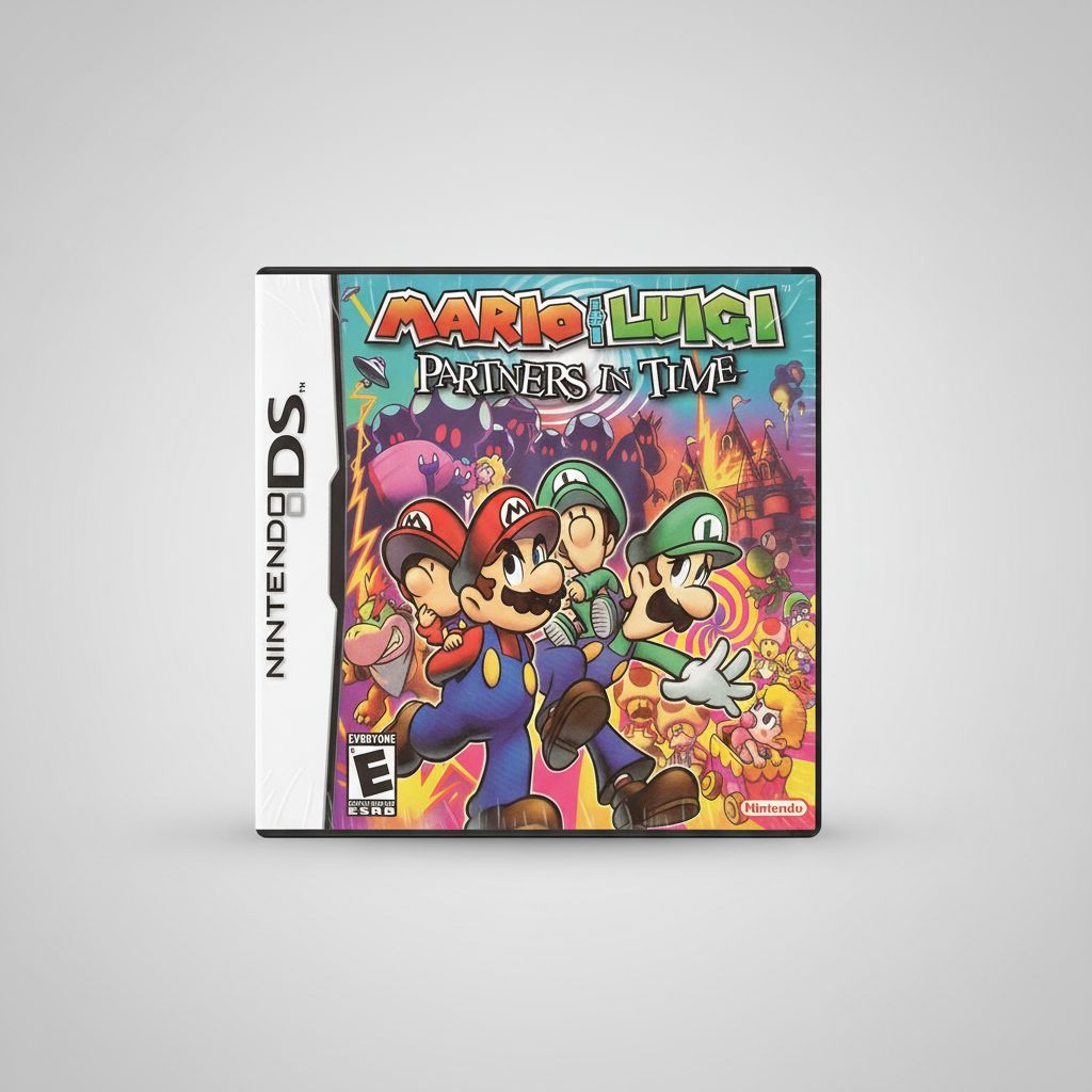 Mario & Luigi Partners in Time — Game & Box for Nintendo DS