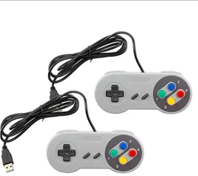 SNES Classic Controller – Console Plug or USB Option