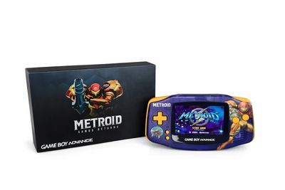 Metroid Gameboy Advance Console (IPS) | Metroid Edition (GBA)