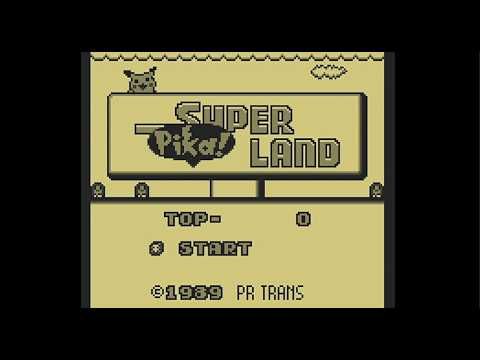 Super Pika Land on the Gameboy