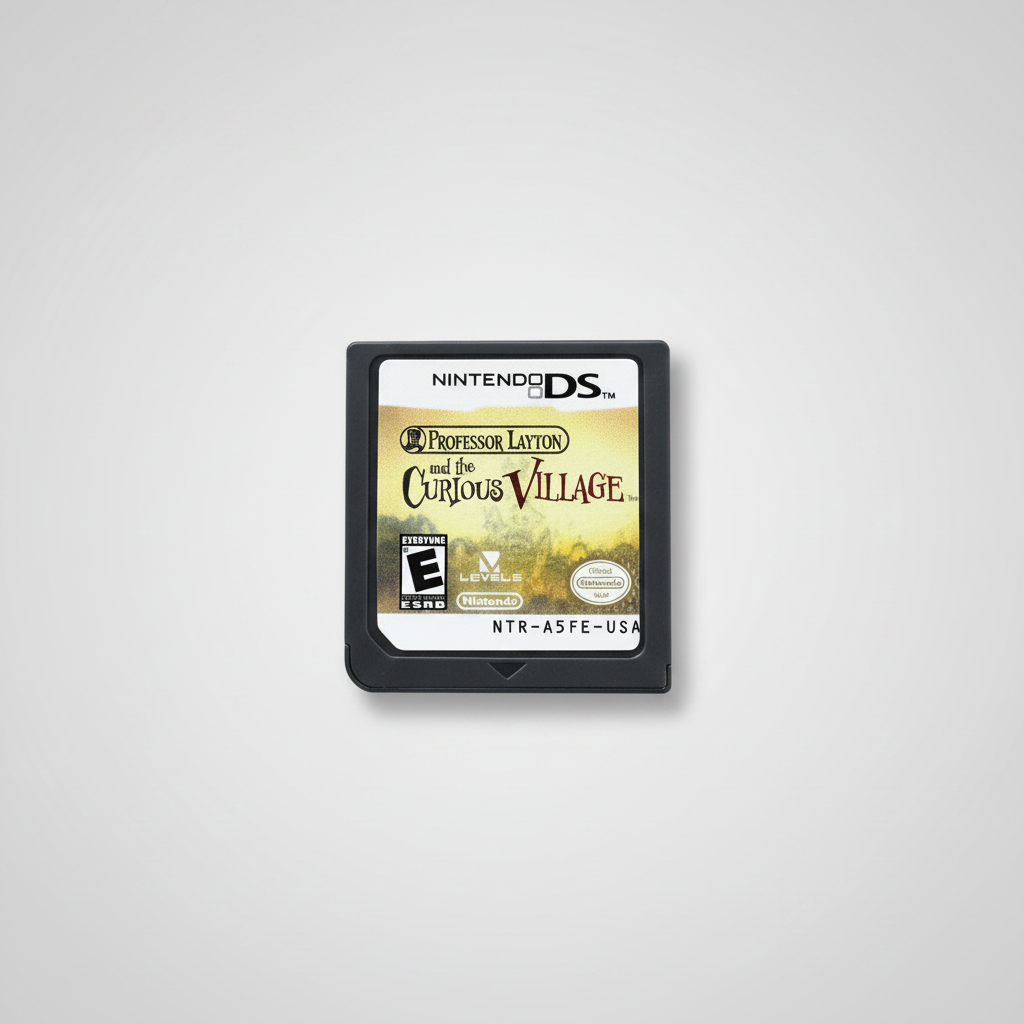 Professor Layton and the Curious Village - Nintendo DS Game