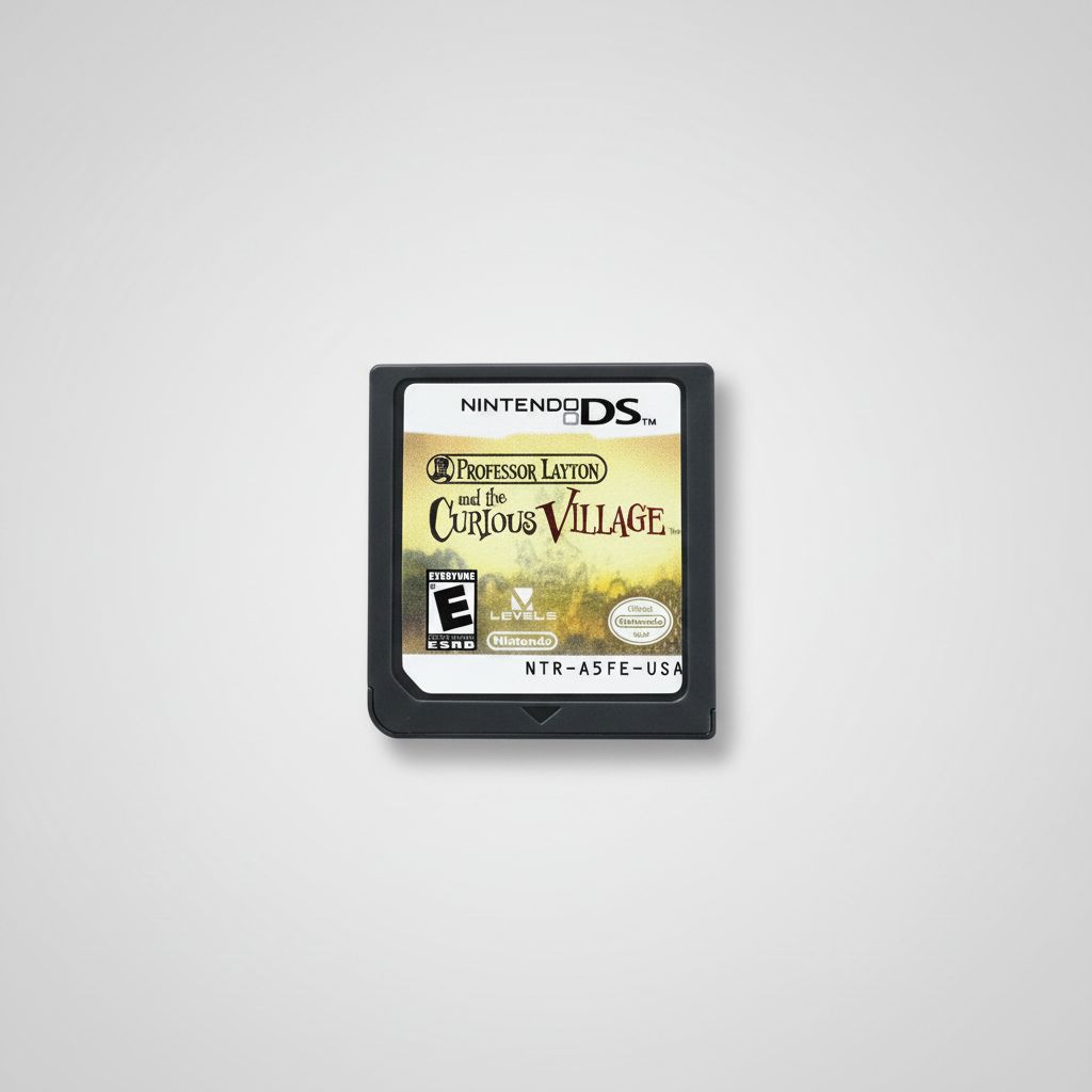 Professor Layton and the Curious Village - Nintendo DS Game