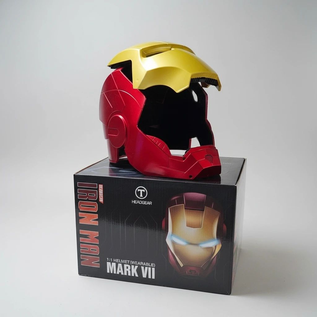 Iron Man Mark VII 1:1 Scale Wearable Helmet - Replica Prop