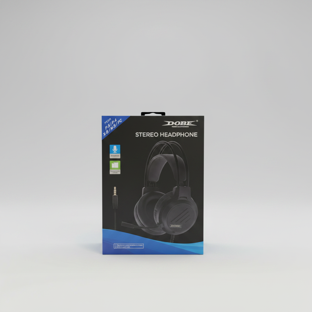 DOBE Stereo Gaming Headphone with Mic - PS5, PS4, Xbox, Switch, PC Compatible Headphones 4