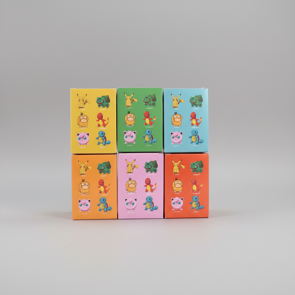 Pokémon Gen 1 (6 Figures) - Pikachu, Charmander, Squirtle, Bulbasaur, Psyduck, & Jigglypuff 11