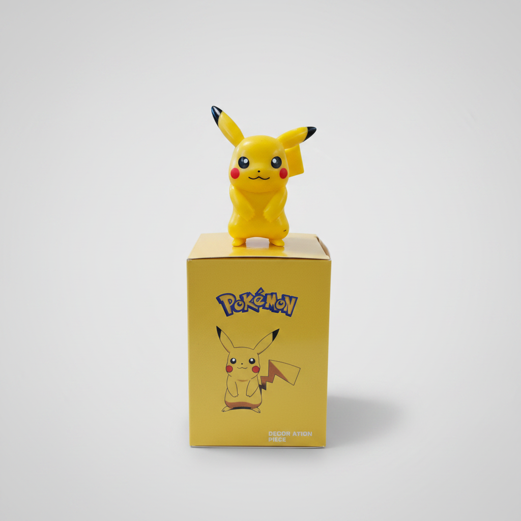 Pokémon Gen 1 (6 Figures) - Pikachu, Charmander, Squirtle, Bulbasaur, Psyduck, & Jigglypuff 7