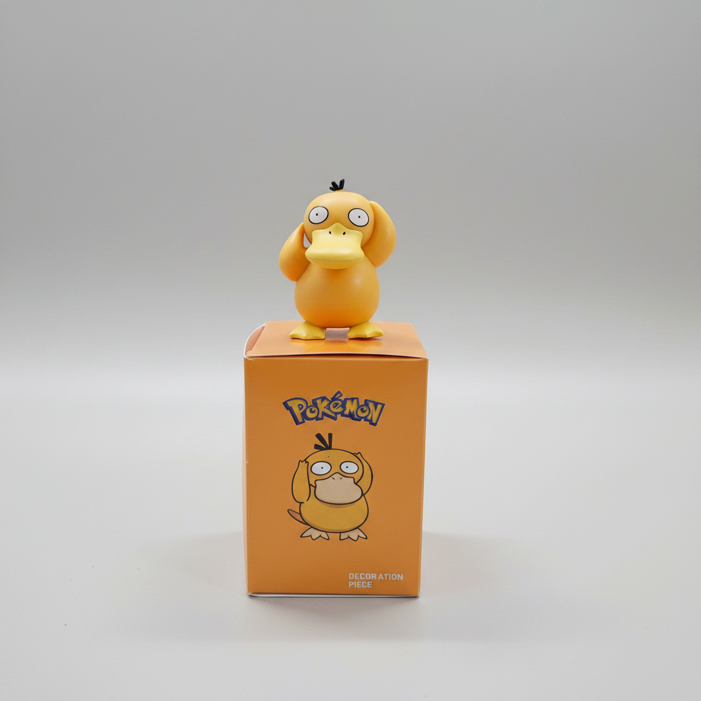Pokémon Gen 1 (6 Figures) - Pikachu, Charmander, Squirtle, Bulbasaur, Psyduck, & Jigglypuff 4