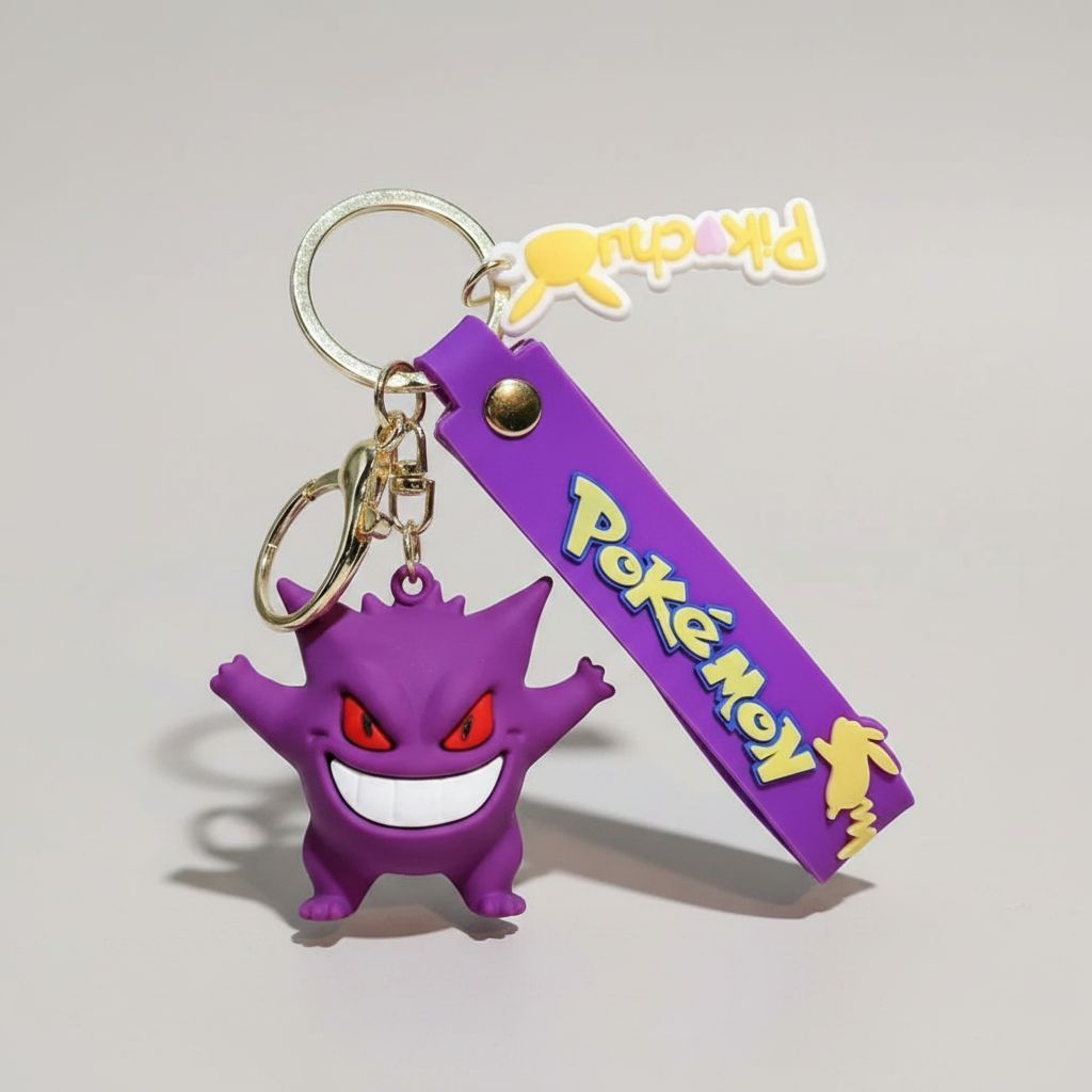 Gengar Pokémon Keychain