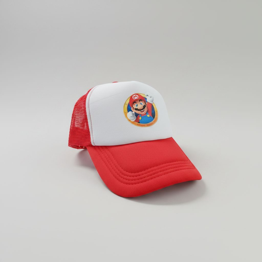 Mario Snapback Super Mario Bros. Character Trucker Hat