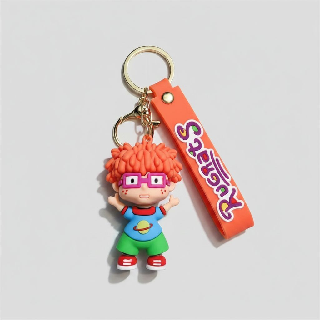 Chucky Rugrats Character Keychain