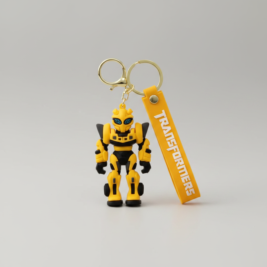 Transformers Character Keychains - Optimus Prime & Bumblebee 3