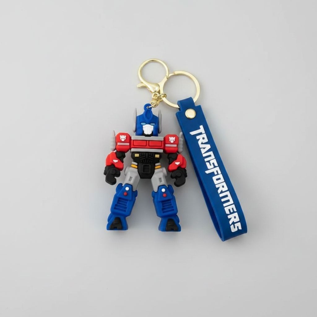 Optimus Prime Transformers Character Keychain