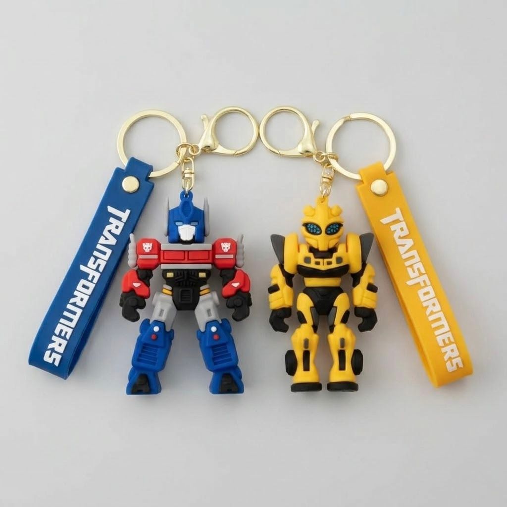 Transformers Character Keychain — Complete 2-Piece Set
