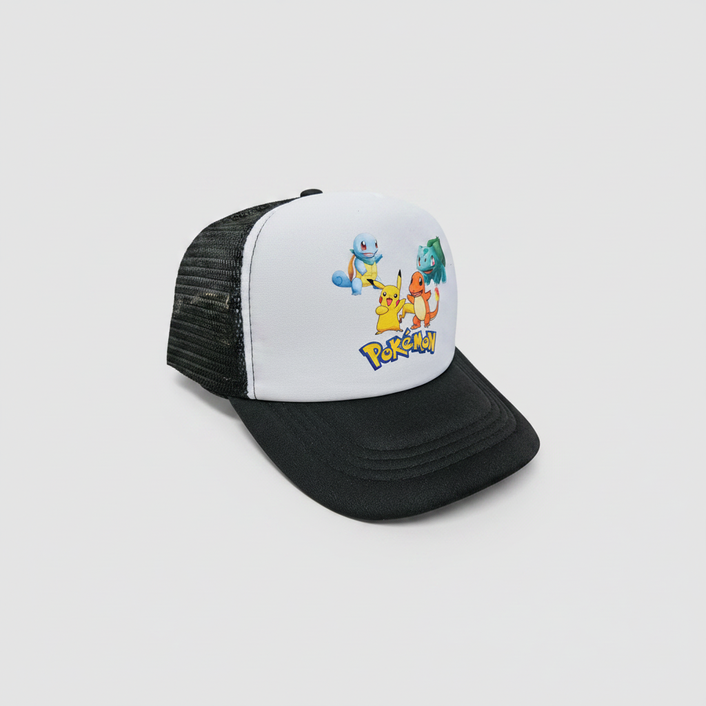 Pokémon Starters & Pikachu Trucker Hat - Mesh Cap 2