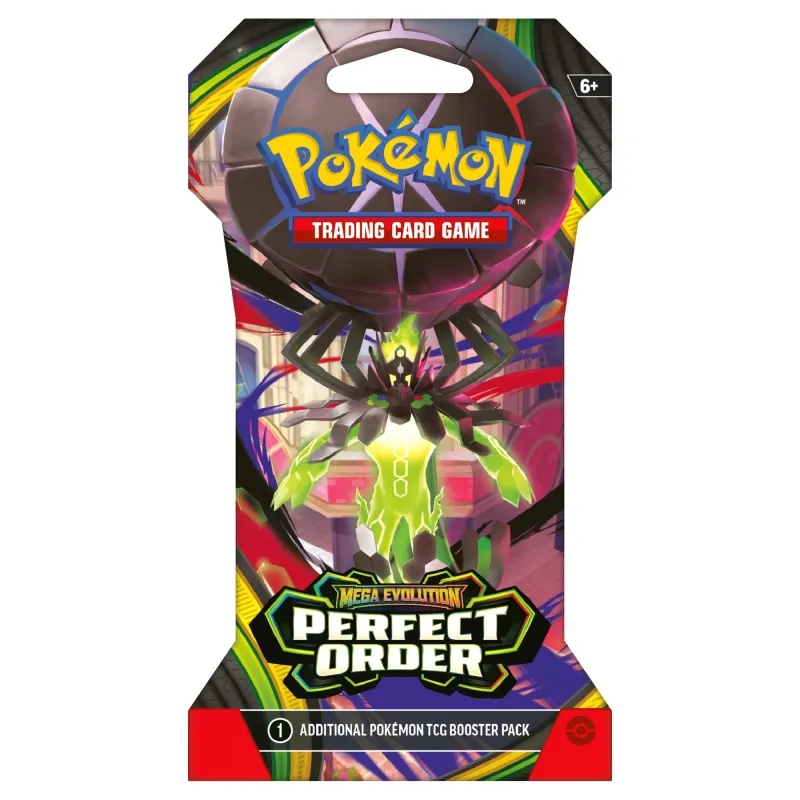 Mega Evolution: Perfect Order Pokémon TCG Sleeved Booster Pack - Factory Sealed 2