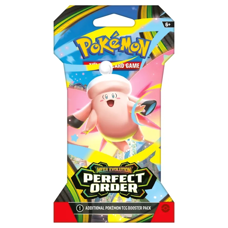Mega Evolution: Perfect Order Pokémon TCG Sleeved Booster Pack - Factory Sealed 3