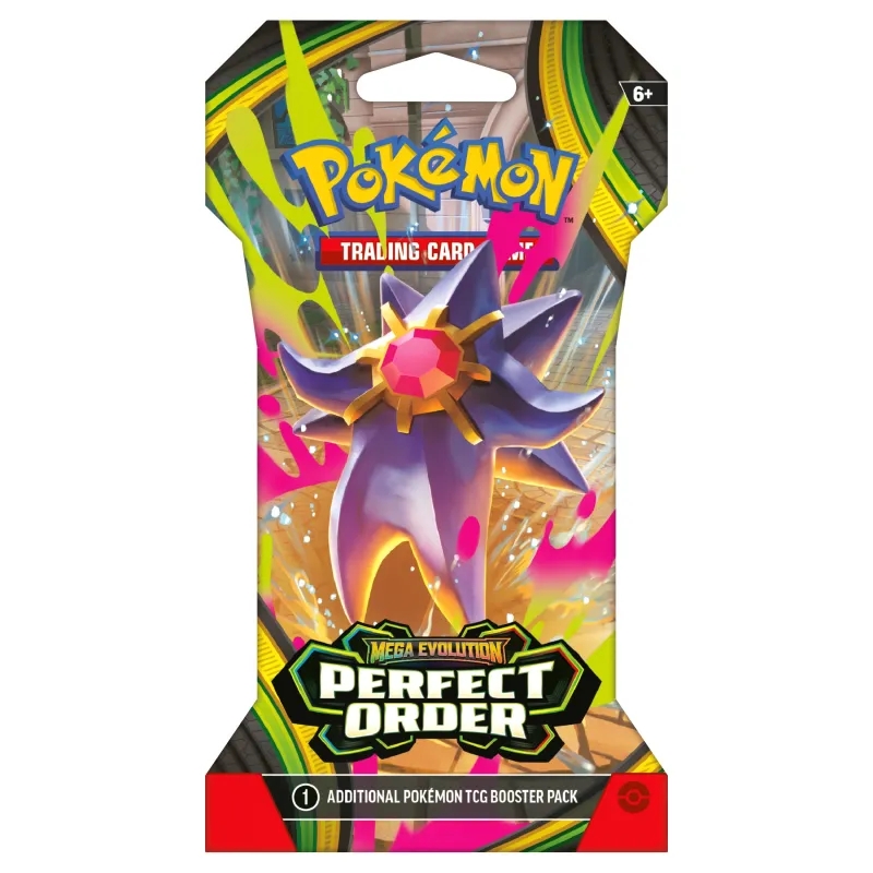 Mega Evolution: Perfect Order Pokémon TCG Sleeved Booster Pack - Factory Sealed 4