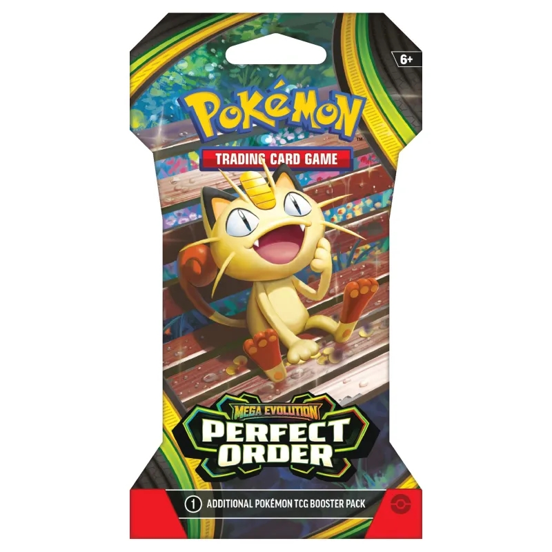 Mega Evolution: Perfect Order Pokémon TCG Sleeved Booster Pack - Factory Sealed 5